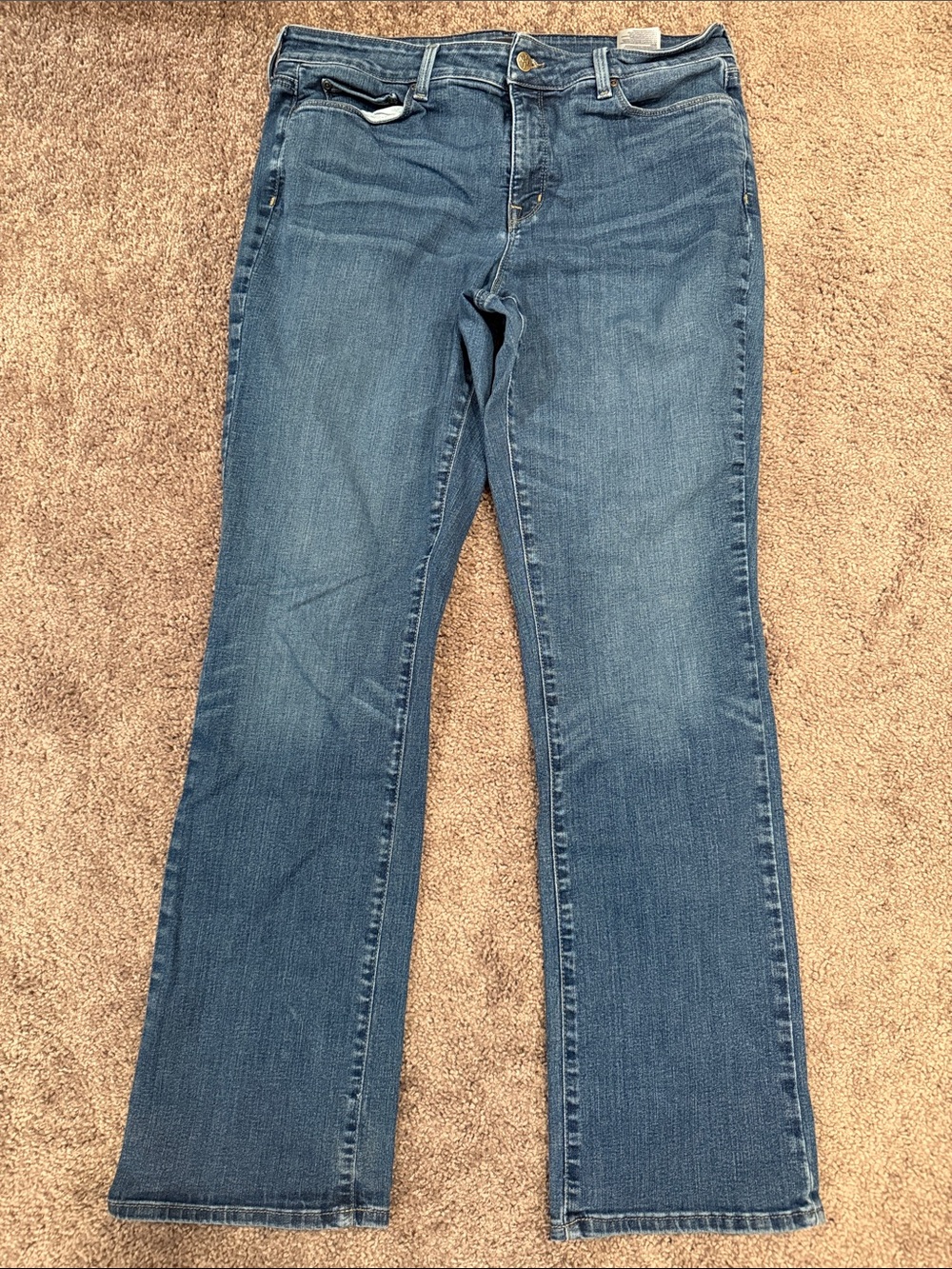 NYDJ Marilyn Straight Women’s Blue Boot Cut Jeans